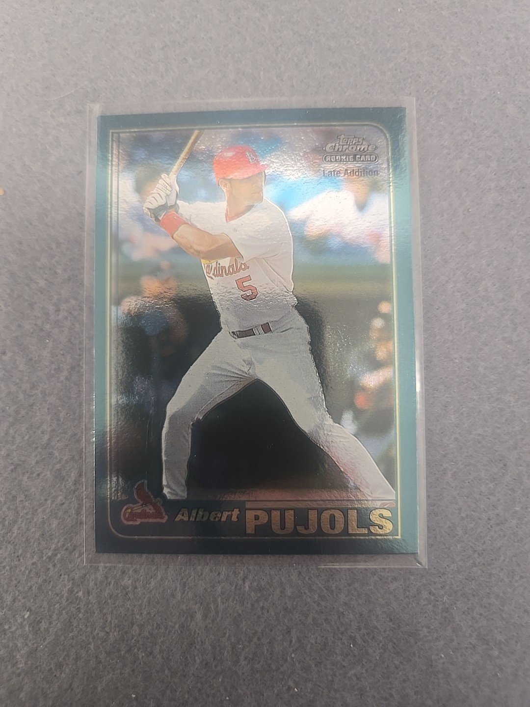 2001 Topps Chrome Traded ALBERT PUJOLS #T247 Rookie (RC) HOF Excellent Condition