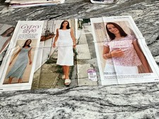 PRIMA SEWING PATTERN 05/00 - GYPSY STYLE EASY TO MAKE DRESS OR TOP & SKIRT