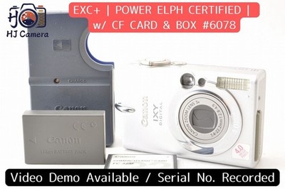 [EXC+] Canon IXY Digital 400 S400 PowerShot Compact CCD Camera CF-Karte JP