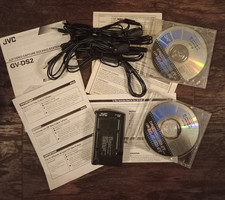 JVC GV-DS2 JLIP Video Capture Docking Station Plus Leads, Instructions  PC Disc