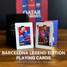 Barcelona FC Poker Cards collection of poker playing cards collection card