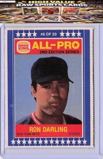 1987 Burger King All-Pro #6 Ron Darling