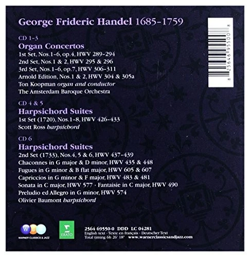 Handel Edition: Organ & Harpsichord Music - Image 3 of 4