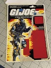 Shockwave 1987 Hasbro G.I. Joe ARAH original uncut file backing card 34 back