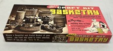 Vintage 1966 New but opened Craft Kit Basketry Utility Basket