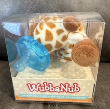 WubbaNub Infant Pacifier Giraffe Plush, new in package, CUTE