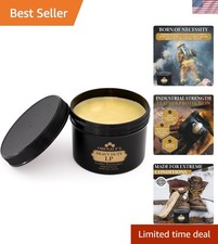 8oz Heavy Duty Leather Conditioner with Natural Beeswax - Eco-Friendly Care