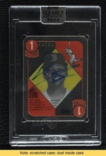 2020 Clearly Authentic 1951 Red Blue Backs 43/50 Rafael Devers Auto READ 04cw