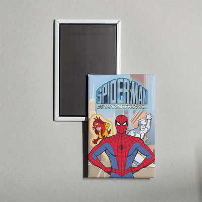 Spider-Man and His Amazing Friends Mini TV Show Poster Fridge Locker Magnet