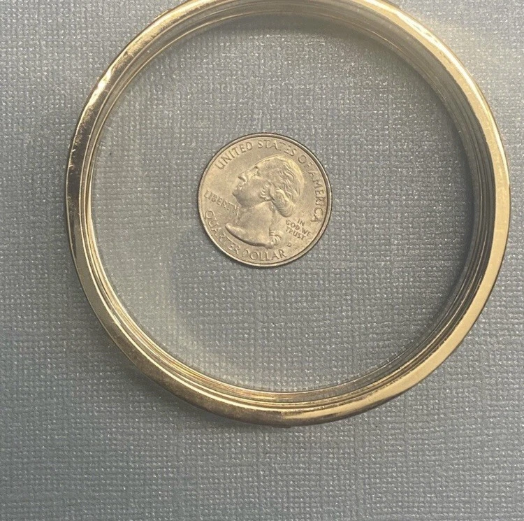 Juego de cinco brazaletes apilables Premier Designs tono dorado y plateado Foto 4 de 4