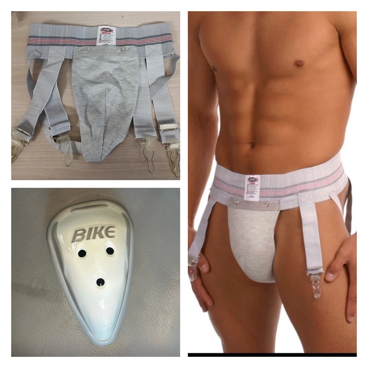 Bike Athletic Jockstrap Regular Underwear for Men for sale | eBay