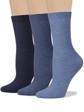 COTTON DAY Women's Combed Cotton Colored Fine Medium-Large, Denim Heather