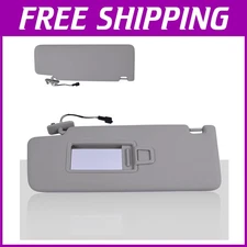 VW Tiguan Gray Left Driver Sun Visor 2018-2022 | Perfect Fit & Easy Installation