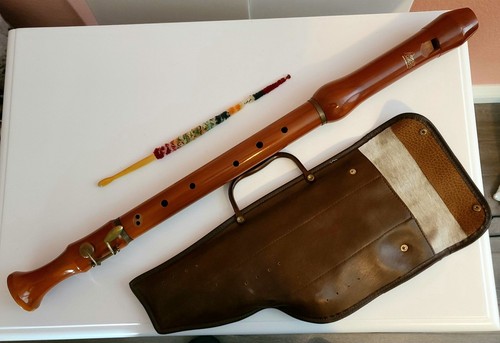 Vintage Schreiber Sonata Tenor Recorder - Made in Germany