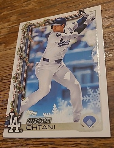 2025 Topps Holiday Shohei Ohtani #H200 Holiday Cookie Back SP