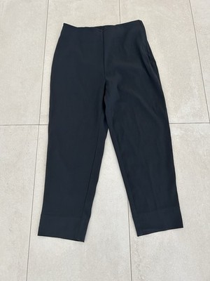 Cheap & Chic Moschino Women s Black Crepe Pants Waist 25 