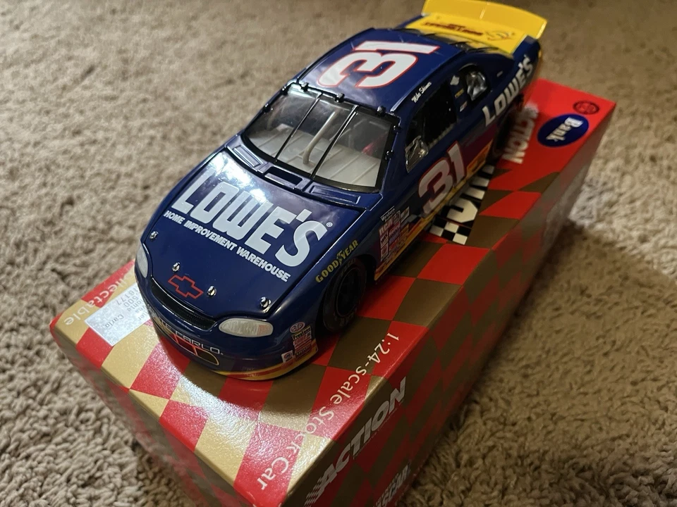 Mike Skinner #31 Lowe’s 1998 Monte Carlo 1:24 CW Banco NASCAR Acción 50TH ANV Foto 4 de 4