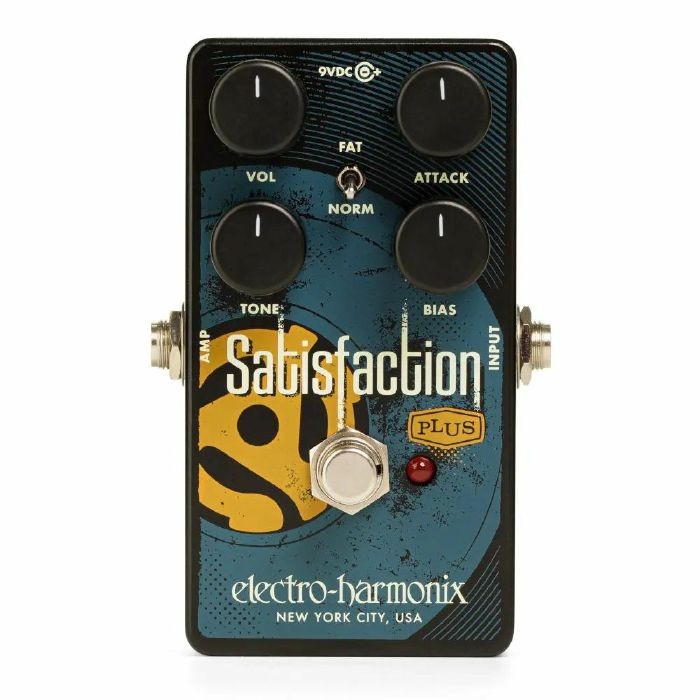 Electro-Harmonix Satisfaction Plus Analogue Fuzz Effects Pedal