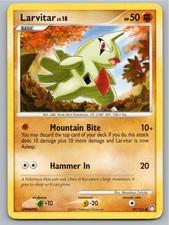 2007 POKEMON LARVITAR MYSTERIOUS TREASURES 87/123 C NM A63929 FREE S&H on eBay