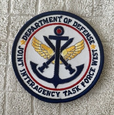 Department of Defense Joint Interagency Task Force West Embroidered Patch - NEW!