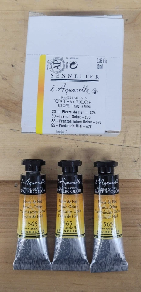 Sennelier French Artists Watercolor Paint 10ml Tube - Premium Quality, Vibrant - Image 2 of 2