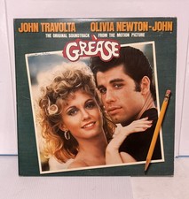 Grease The Musical Double Gatefold 12” LP RSO
