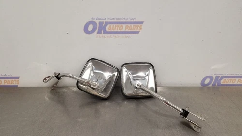 1970 JEEP CJ5 EXTERIOR SIDE VIEW MIRROR SET PAIR POLISHED