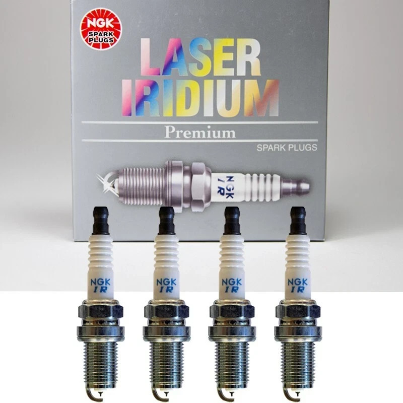 Genuine NGK Laser Iridium Spark Plug 4PCS for Chrysler/ Kia/ Pontiac/ Suzuki L4