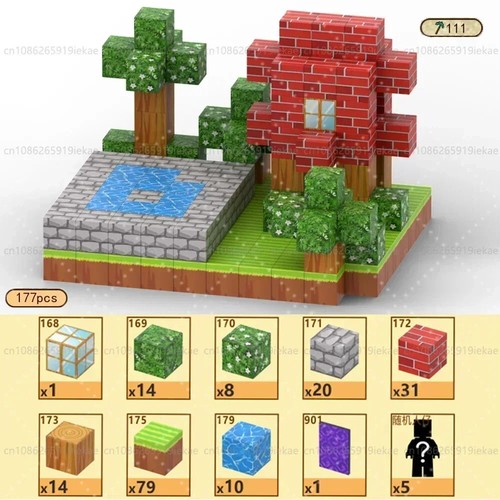 Magnetic Building Blocks Toy Children Educational Cube Magnet Construction World - Picture 25 of 29