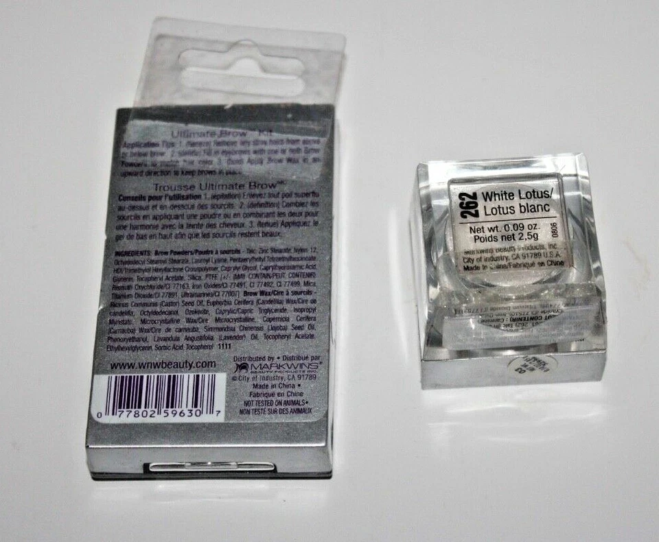 Wet n Wild Ultimate Brow Kit  963 + Mega Shimmer 262  Lot Of 2 Sealed  - Image 2 of 2