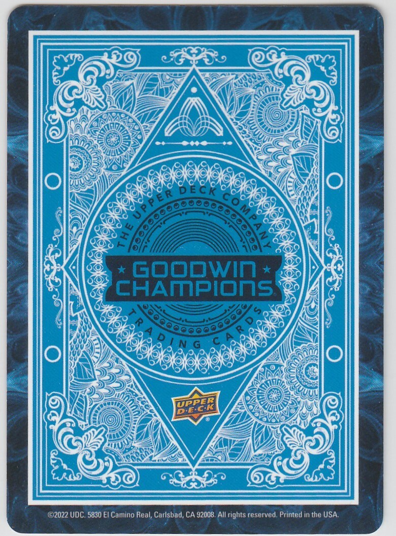 2022 LEBRON JAMES Upper Deck Goodwin Champions Playing Card Insert