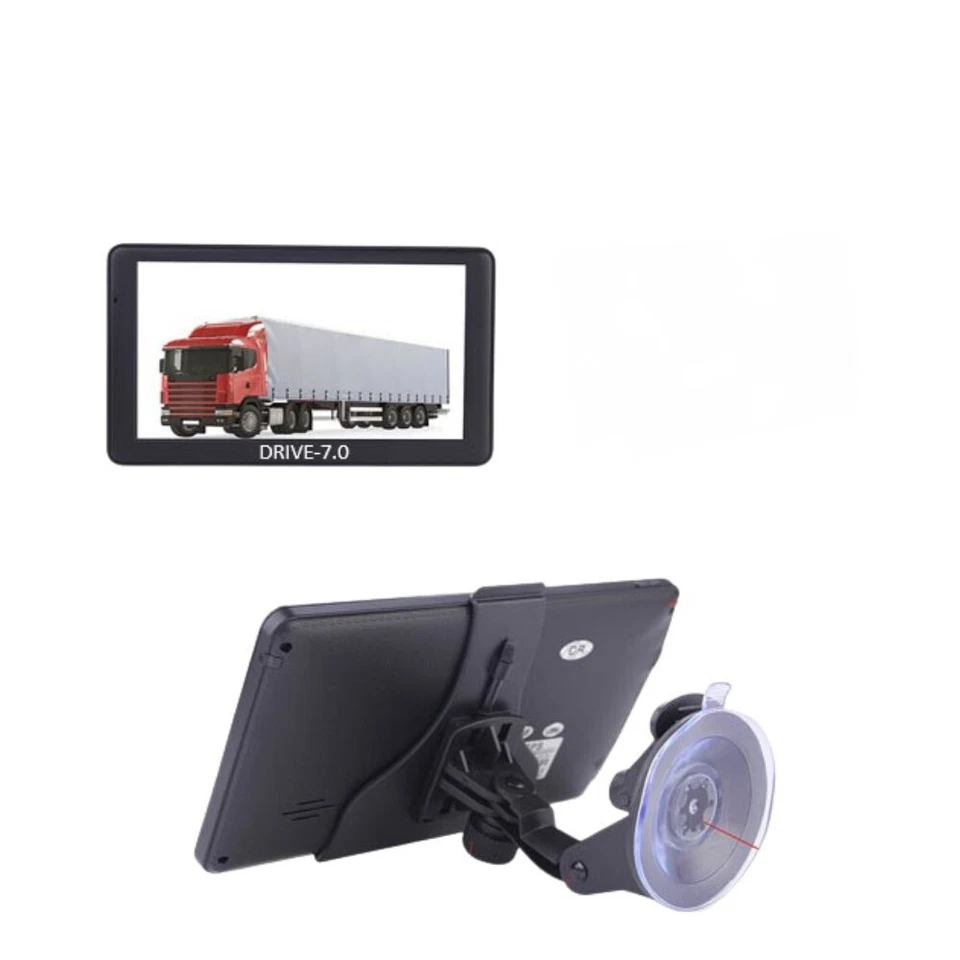 7 Zoll GPS Navigationsgerät DRIVE-7.0  für LKW, PKW, Wohnmobil, Bus - Bild 3 von 4