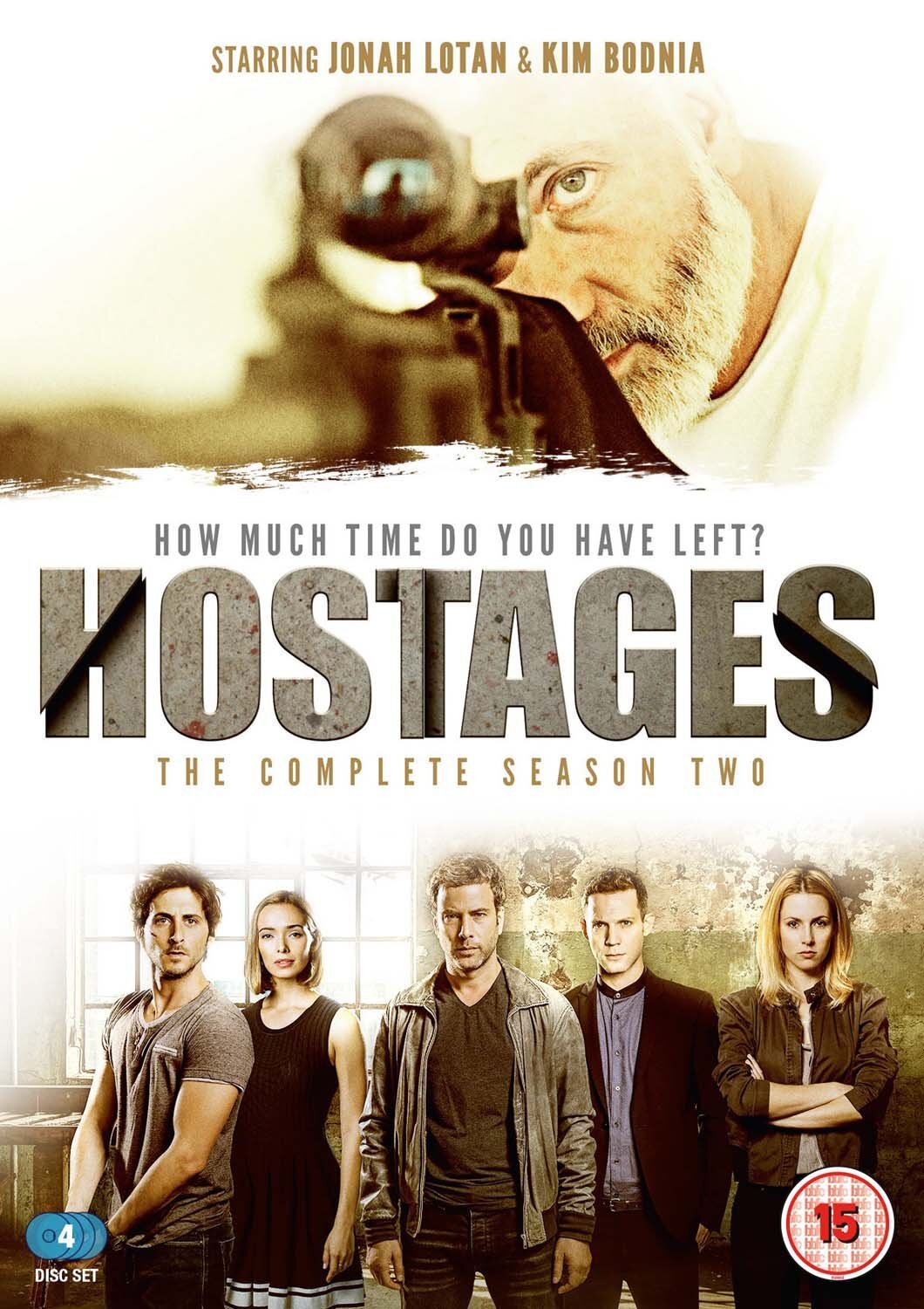 Hostages: The Complete Season Two (DVD) Jonah Lotan Kim Bodnia Mickey Leon