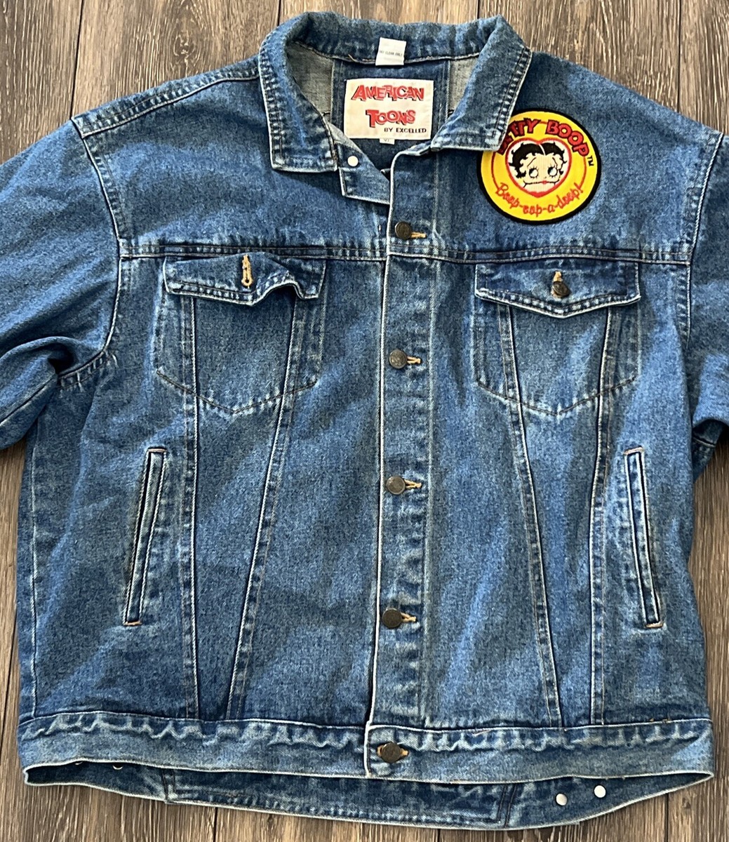 Vintage 1990s American Toons by Excelled Betty Boop Denim Vintage 1990s American Toons by Excelled Betty Boop Denim