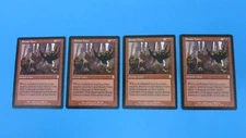 4x  STEAM VINES ENCHANT  PLAYSET ODYSSEY  MTG MAGIC THE GATHERING  NM / UNPLAYED