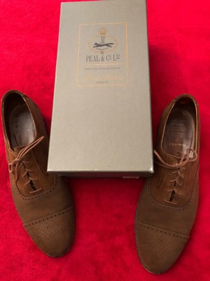 Peal & Co. Crockett & Jones for Brooks Brothers Brown Suede  display picture 1