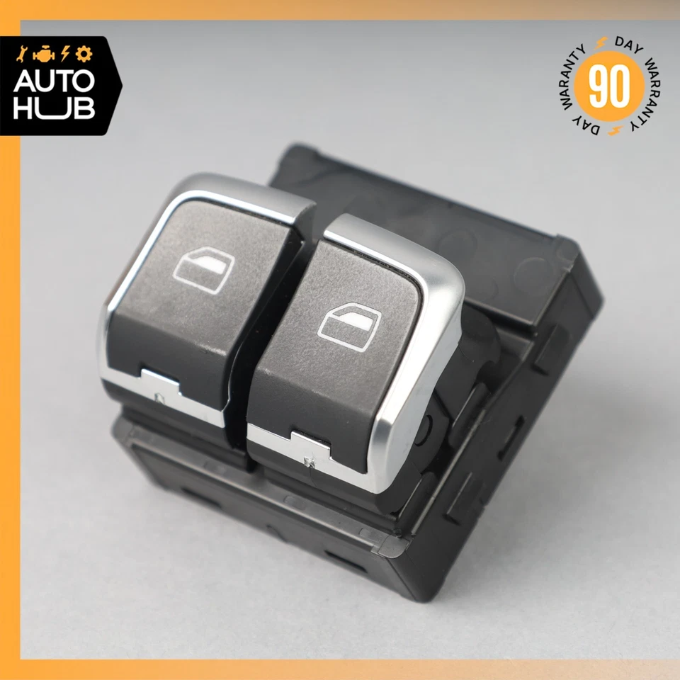 2018 奥迪 TT 主窗开关控制左驱动器 8V0959851C 原始设备制造商 54k — 第 2/4 张图片