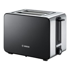 Bosch TAT7203 Kompakt-Toaster Toaster Edelstahl Brotzentrierung Safety-off