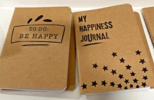 Set of 8 Inspirational Notebooks, 5Bulk Journals with Motivational Quotes