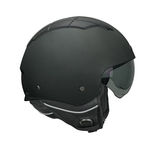 Casco Estivo Jet CGM Open Face 111A SLOT MONO Nero Opaco per Moto e Scooter  | eBay