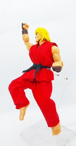 Jada Street Fighter KEN Dedicated Red Costume - Picture 6 of 6
