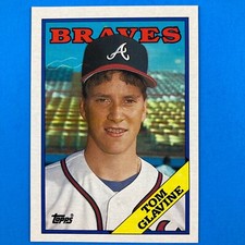 Tom Glavine 1988 Topps Rookie Card #779 MLB HOF Atlanta Braves New York Mets. rookie card picture
