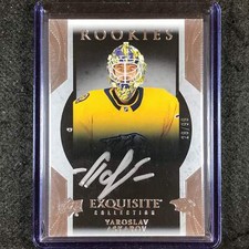 2023-24 UD Ice Hockey YAROSLAV ASKAROV Exquisite Collection Rookie Auto 28/99