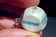 Alter Schlüsselanhänger KOMPASS ECOSTAR SIGMAGYR ECO (Vintage Werbung PUB   
