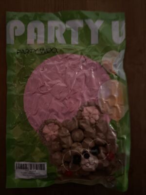 PartyWoo Pastell Rosa Luftballons 102 Stück Größenmix 18 Zoll 12 Zoll 10 Zoll 5 Zoll