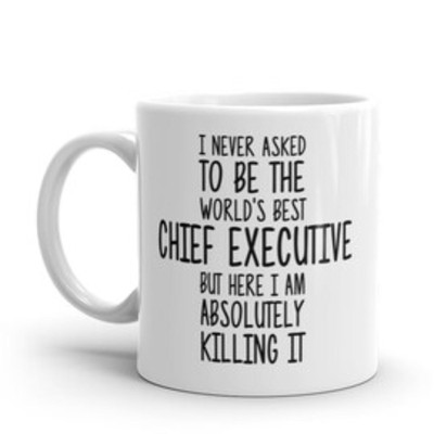 Weltbeste CEO Tasse Geschenke - Büro Arbeit Chef Neu Job Promotion CEO