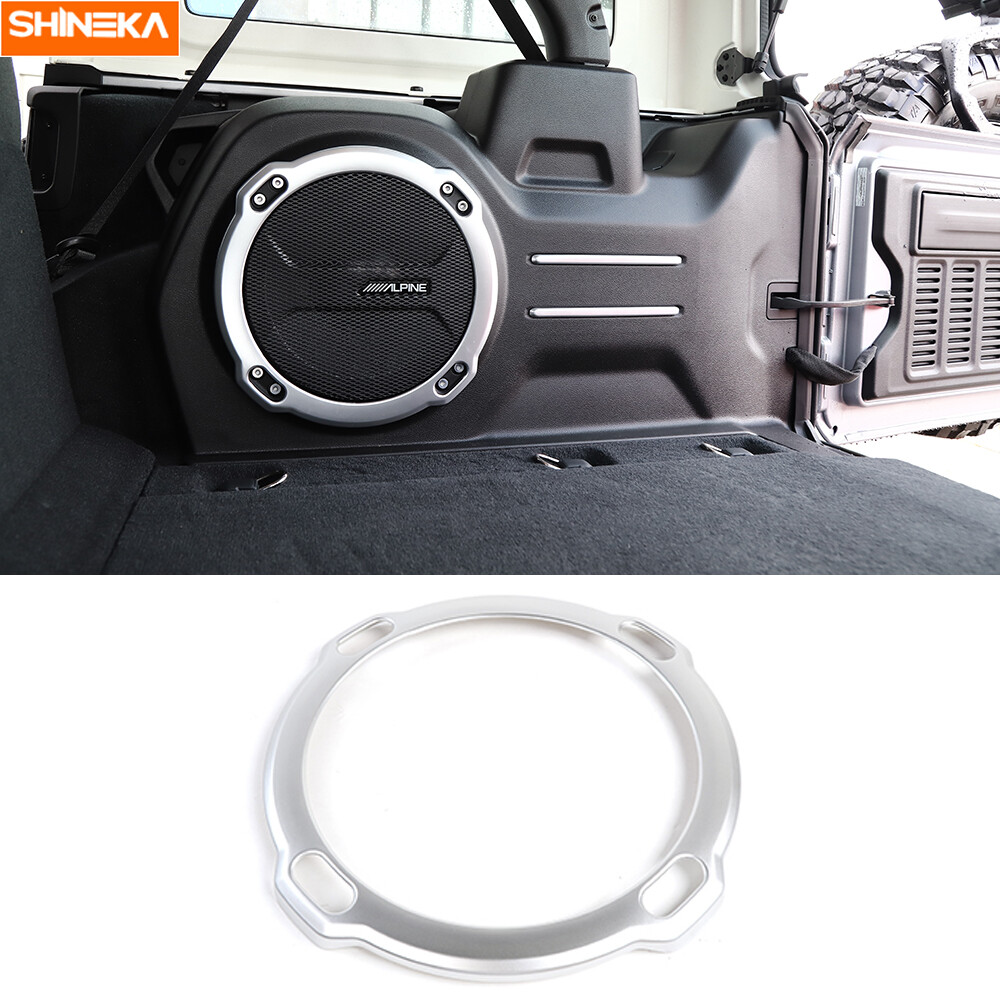 Rear Trunk Subwoofer Speaker Cover Trim 