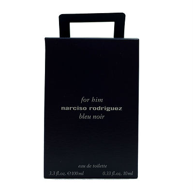 NARCISO RODRIGUEZ BLEU NOIR F/H 2PC SET EAU DE TOILETTE SPR 100ML (NIB-8806450)