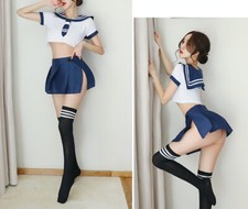 Sexy Women Lingerie Exotic Japanese Nightwear G-string Cosplay School Girls