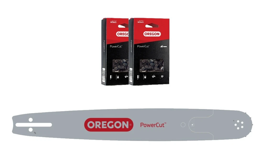 Guía de la motosierra Oregon bares y cadenas